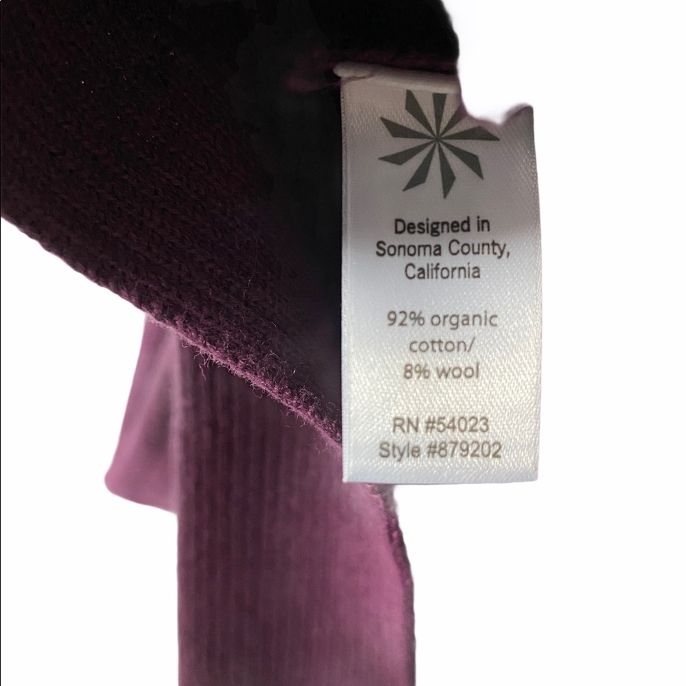 Athleta Riverhead Purple Ribbed Turtleneck Dress - Picture 4 of 7